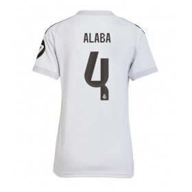 Damen Fußballbekleidung Real Madrid David Alaba #4 Heimtrikot 2025-26 Kurzarm